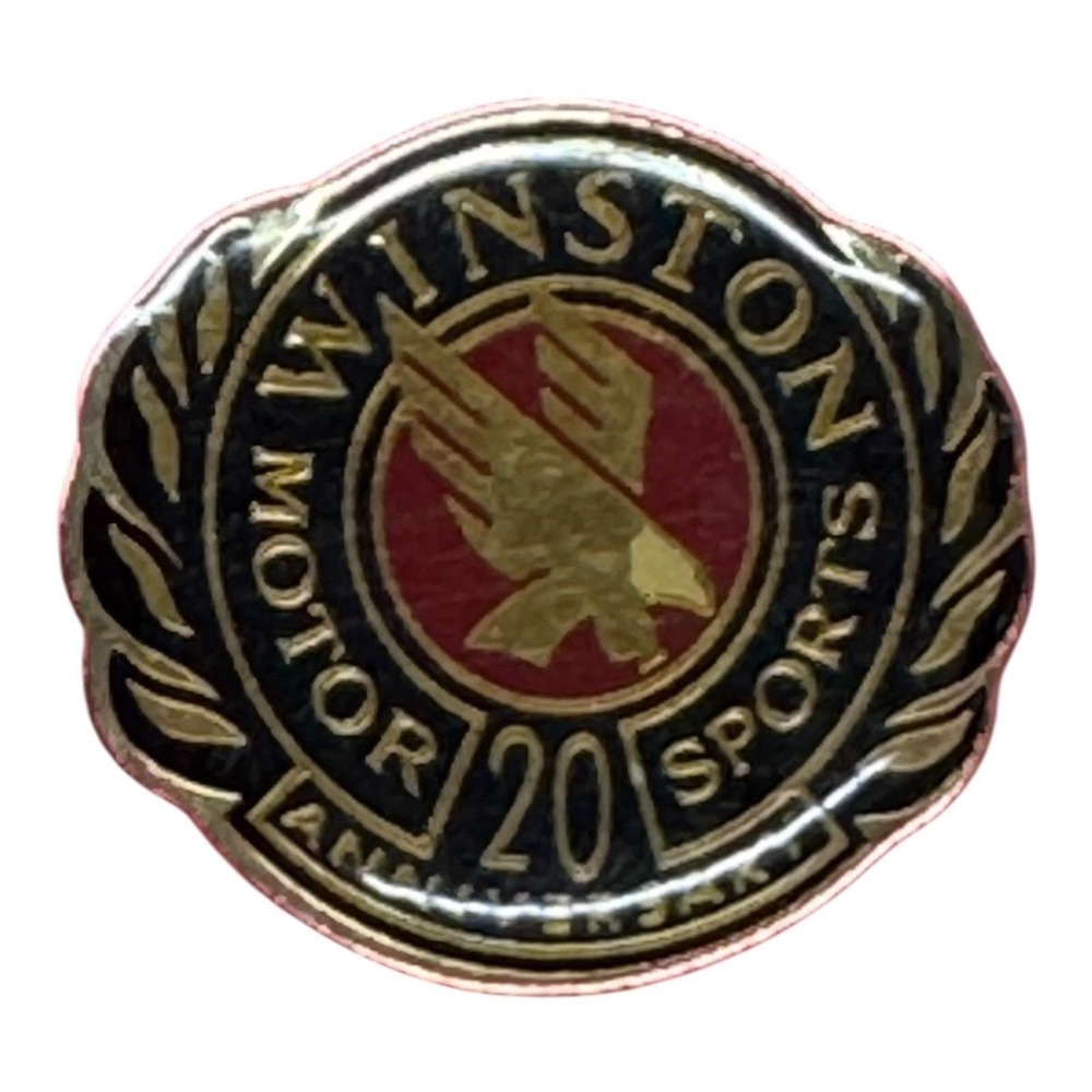 Winston Motor Sports 20 Year Anniversary Pin‎ 1"